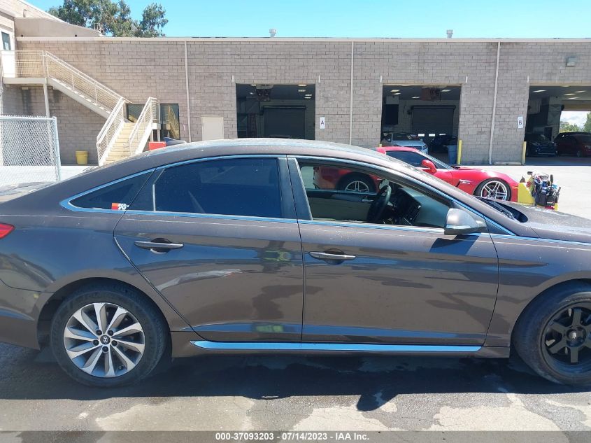 2015 HYUNDAI SONATA 2.4L SPORT - 5NPE34AF5FH035720