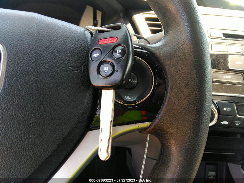 2013 HONDA CIVIC SDN EX - 19XFB2F8XDE000145