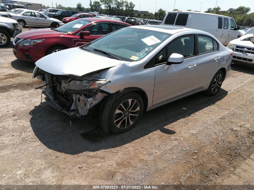 2013 HONDA CIVIC SDN EX - 19XFB2F8XDE000145