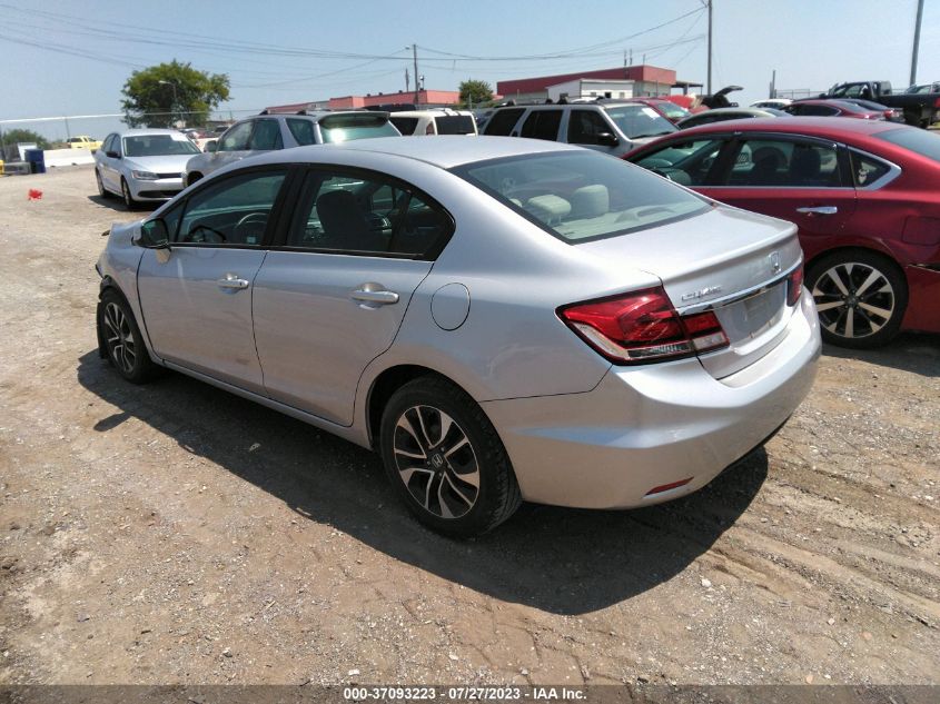 2013 HONDA CIVIC SDN EX - 19XFB2F8XDE000145
