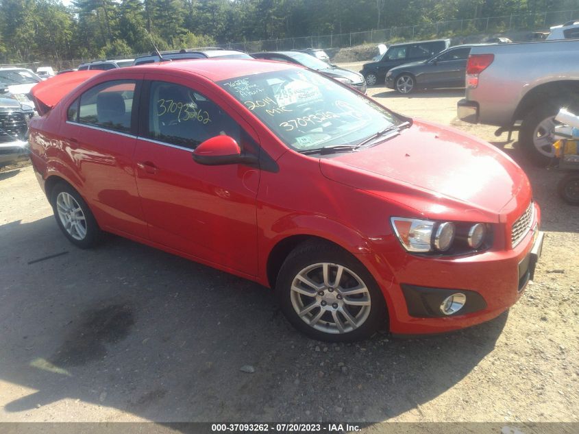2014 CHEVROLET SONIC LT - 1G1JC5SG3E4136859