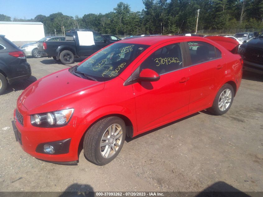 2014 CHEVROLET SONIC LT - 1G1JC5SG3E4136859