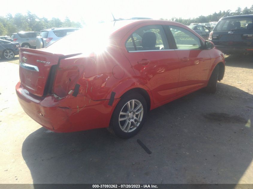 2014 CHEVROLET SONIC LT - 1G1JC5SG3E4136859