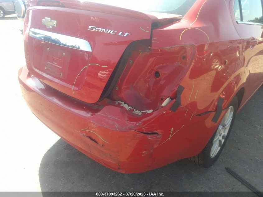2014 CHEVROLET SONIC LT - 1G1JC5SG3E4136859