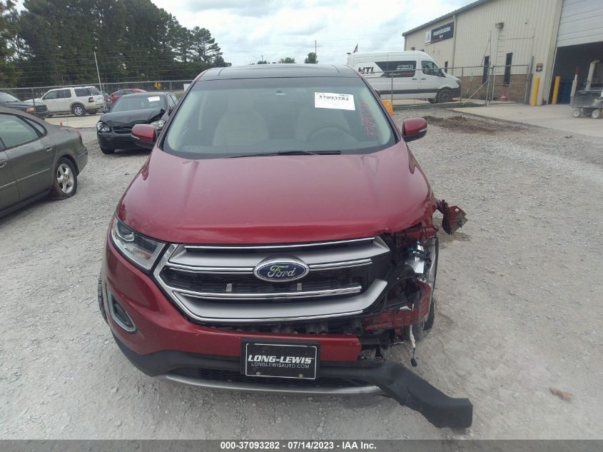 2015 FORD EDGE SEL - 2FMTK3J81FBC05410