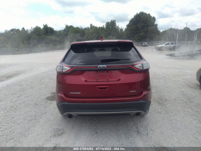 2015 FORD EDGE SEL - 2FMTK3J81FBC05410