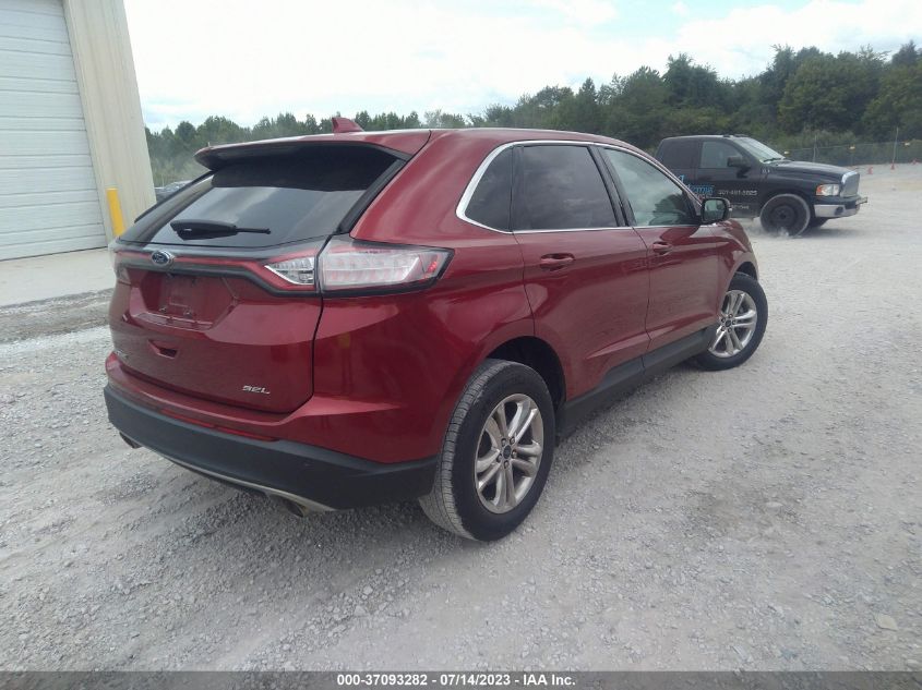 2015 FORD EDGE SEL - 2FMTK3J81FBC05410