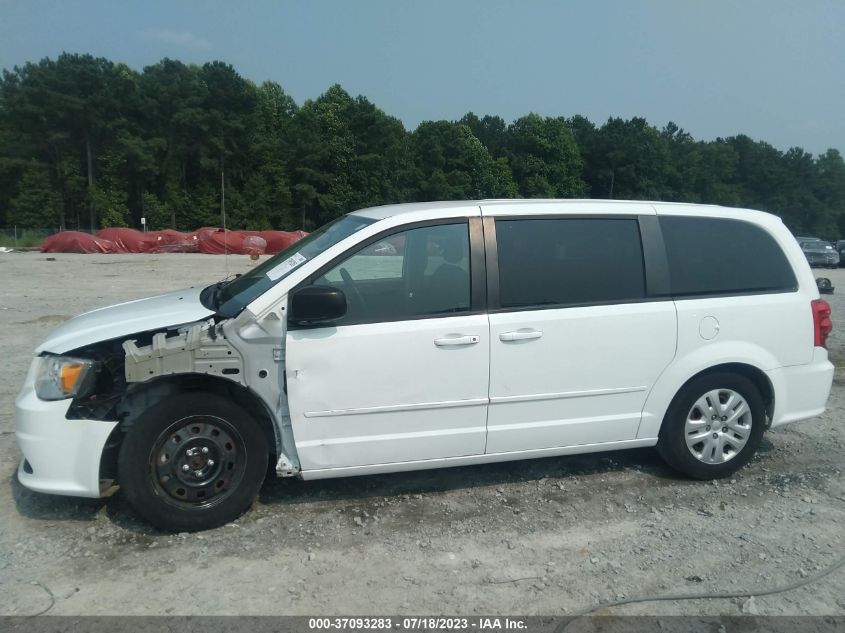2015 DODGE GRAND CARAVAN SE - 2C4RDGBG8FR634993