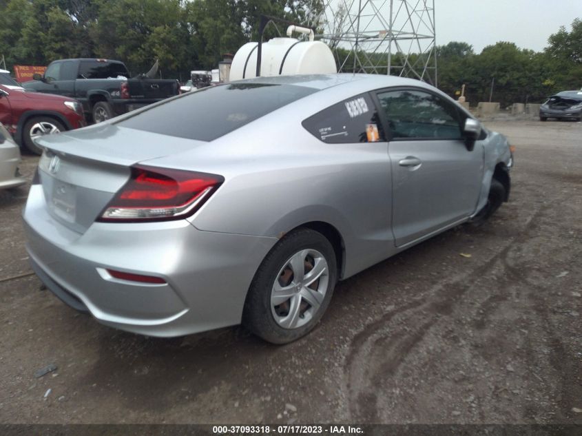 2014 HONDA CIVIC COUPE LX - 2HGFG3B58EH501674