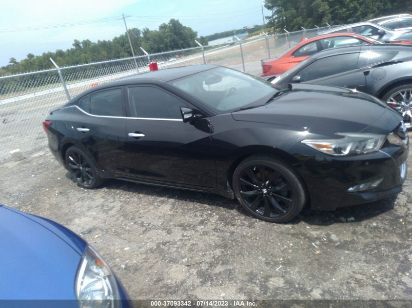 2017 NISSAN MAXIMA 3.5S/SV/SL/SR/PLAT - 1N4AA6AP7HC420614