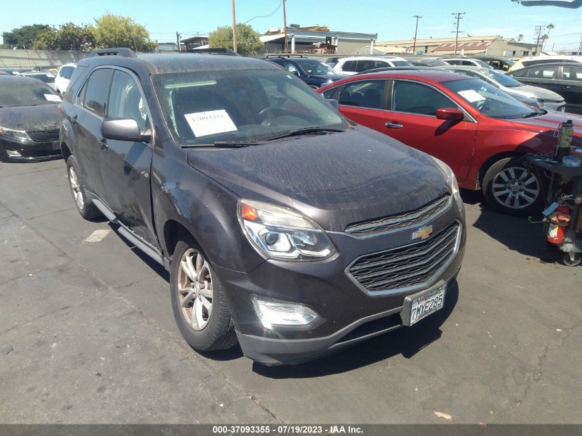 2016 CHEVROLET EQUINOX LT - 2GNALCEK8G6100377