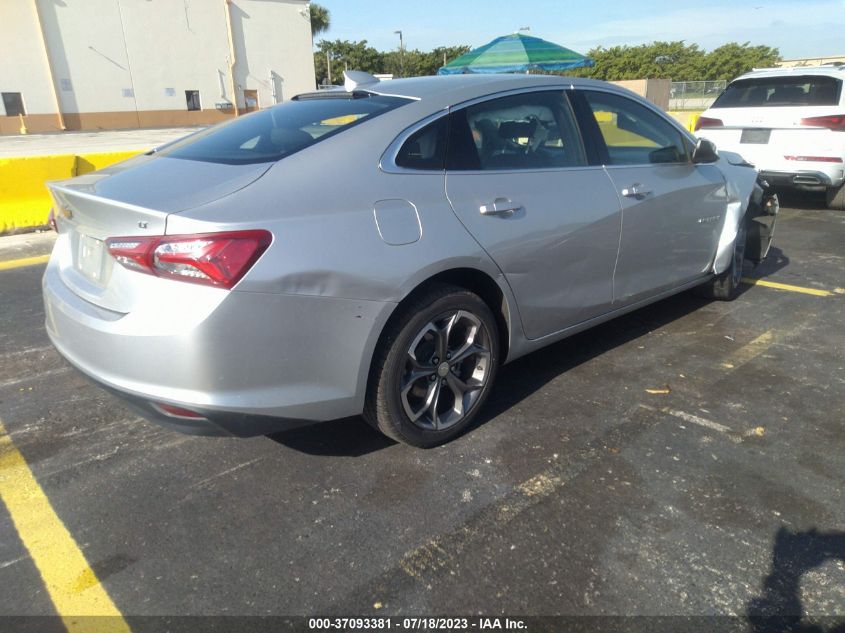 2021 CHEVROLET MALIBU LT - 1G1ZD5ST6MF028655