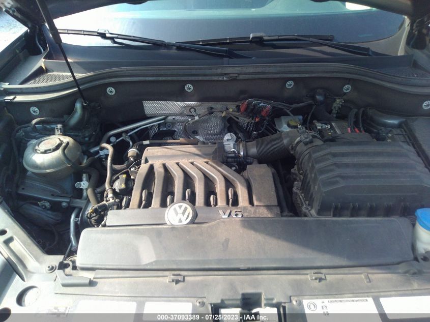 2019 VOLKSWAGEN ATLAS 3.6L V6 SE W/TECHNOLOGY - 1V2UR2CA8KC528361