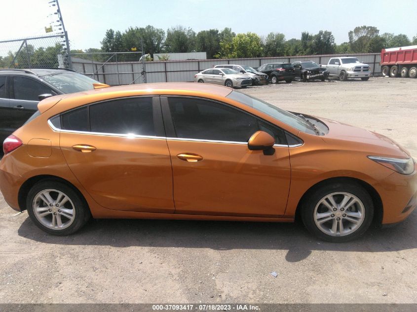 2017 CHEVROLET CRUZE LT - 3G1BE6SM8HS548824