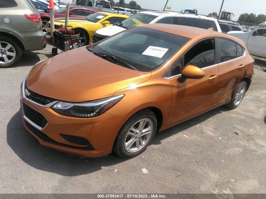 2017 CHEVROLET CRUZE LT - 3G1BE6SM8HS548824