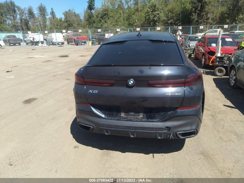 5UXCY6C08M9H53928 2021 BMW X6, photo no. 16