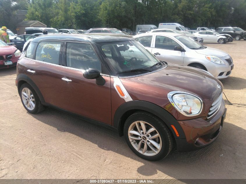 2013 MINI COOPER COUNTRYMAN - WMWZB3C52DWM08719