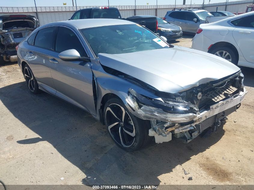 2020 HONDA ACCORD SEDAN SPORT - 1HGCV1F37LA132694