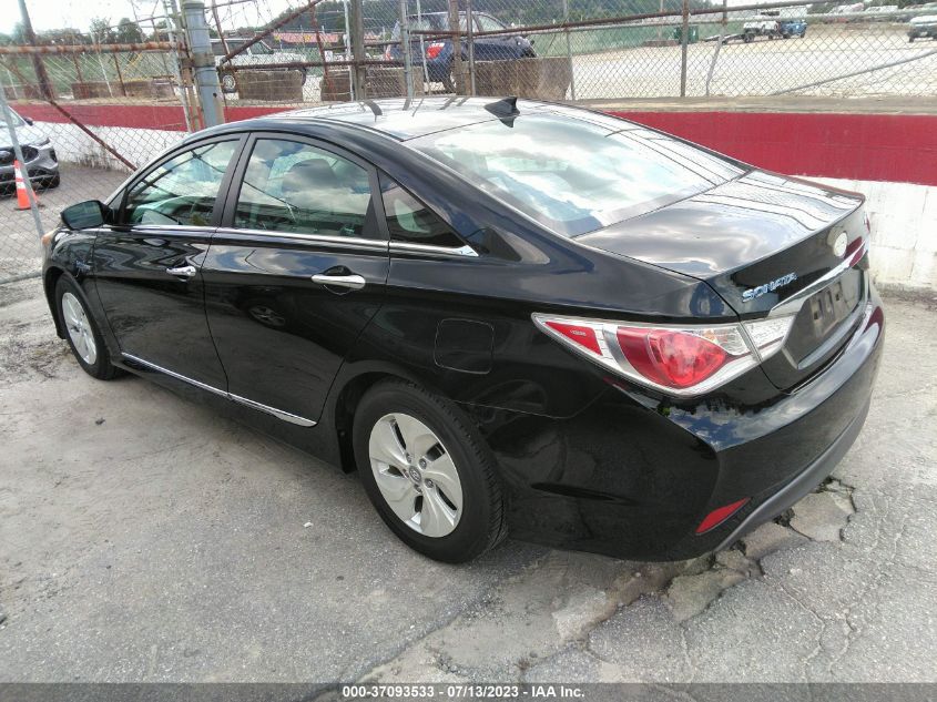 2014 HYUNDAI SONATA HYBRID - KMHEC4A41EA116844