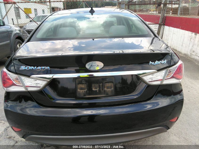 2014 HYUNDAI SONATA HYBRID - KMHEC4A41EA116844