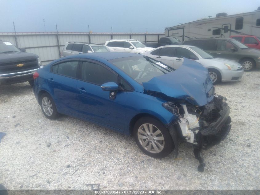 2014 KIA FORTE LX - KNAFX4A65E5123543