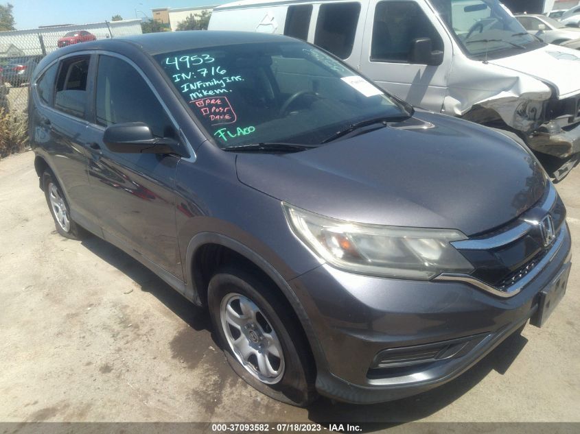 2015 HONDA CR-V LX - 3CZRM3H3XFG714342