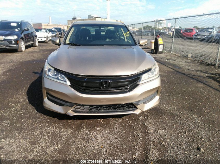 2017 HONDA ACCORD SEDAN LX - 1HGCR2F31HA094218