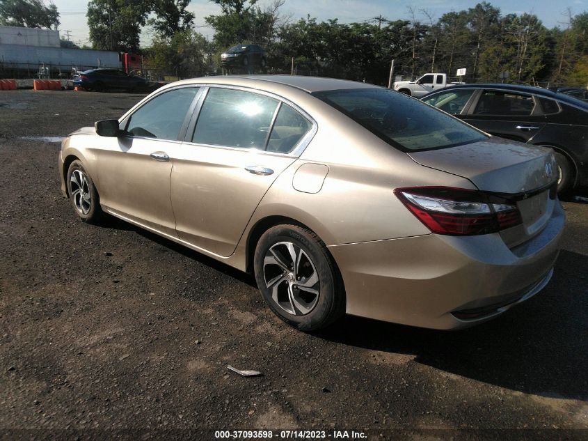 2017 HONDA ACCORD SEDAN LX - 1HGCR2F31HA094218