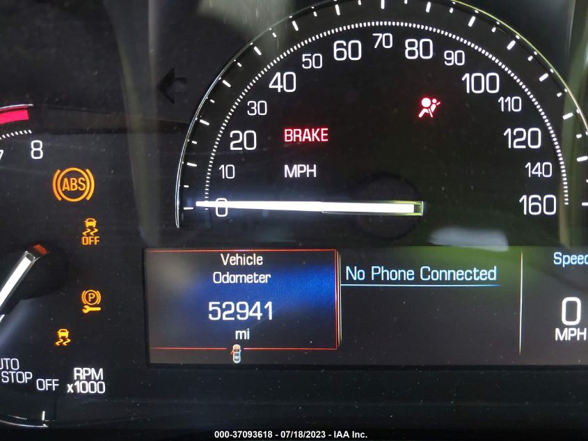 2018 CADILLAC XT5 LUXURY FWD - 1GYKNCRS7JZ201563
