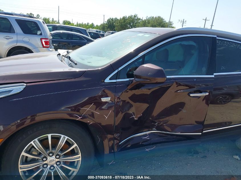 2018 CADILLAC XT5 LUXURY FWD - 1GYKNCRS7JZ201563