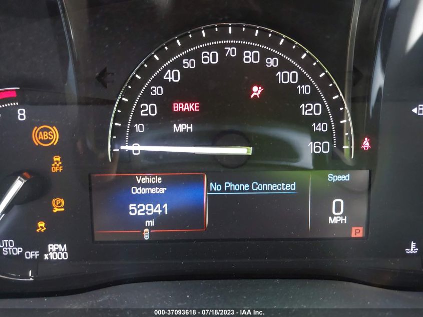 2018 CADILLAC XT5 LUXURY FWD - 1GYKNCRS7JZ201563