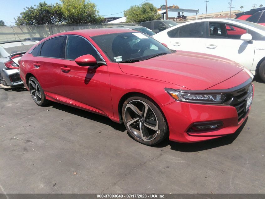 2020 HONDA ACCORD SEDAN SPORT - 1HGCV1F38LA027162