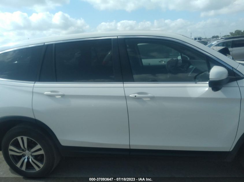 2017 HONDA PILOT - 5FNYF5H55HB002290