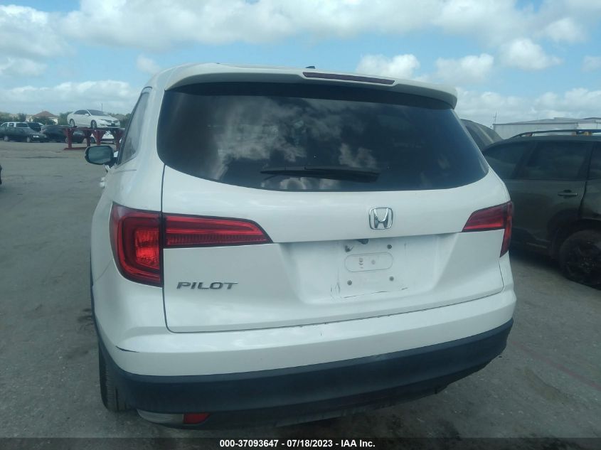2017 HONDA PILOT - 5FNYF5H55HB002290