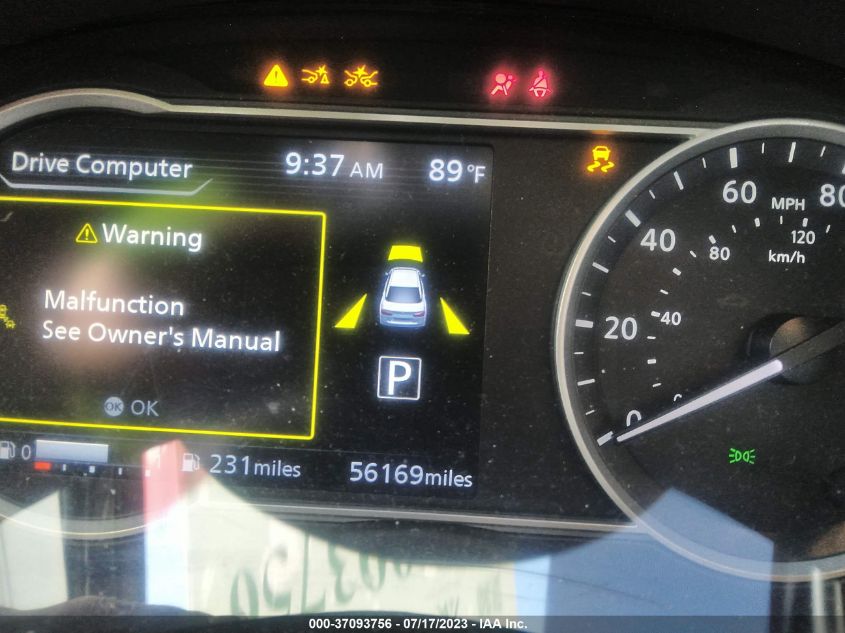 2021 NISSAN VERSA SV - 3N1CN8EV4ML847942