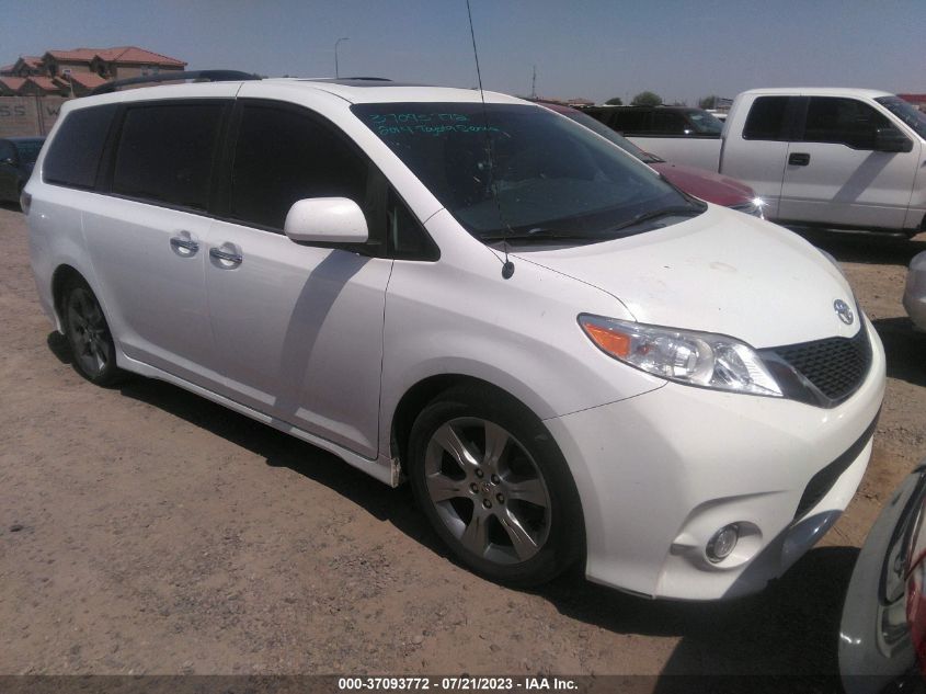 2014 TOYOTA SIENNA SE - 5TDXK3DC1ES418327