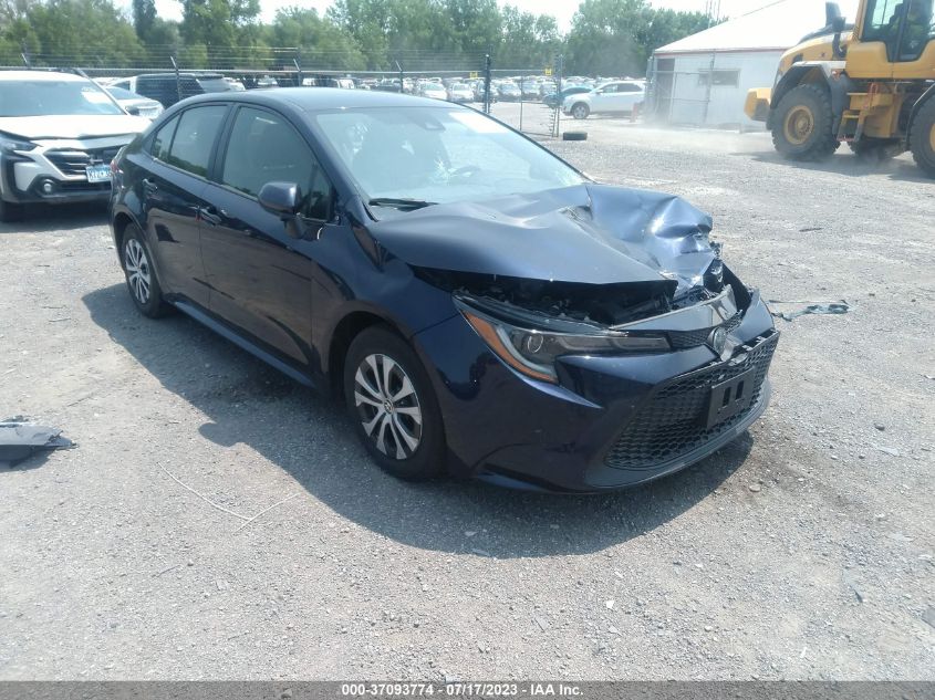 2022 TOYOTA COROLLA HYBRID LE - JTDEAMDE3NJ044883