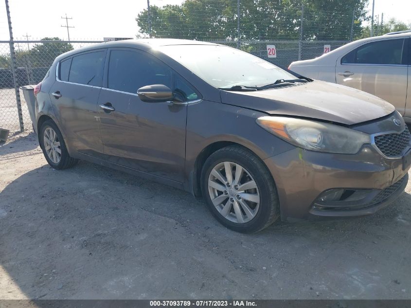 2014 KIA FORTE 5-DOOR EX - KNAFX5A88E5236670