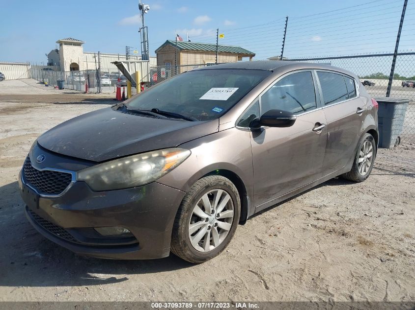 2014 KIA FORTE 5-DOOR EX - KNAFX5A88E5236670