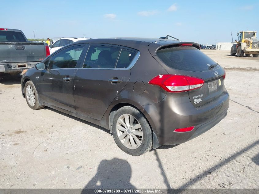 2014 KIA FORTE 5-DOOR EX - KNAFX5A88E5236670