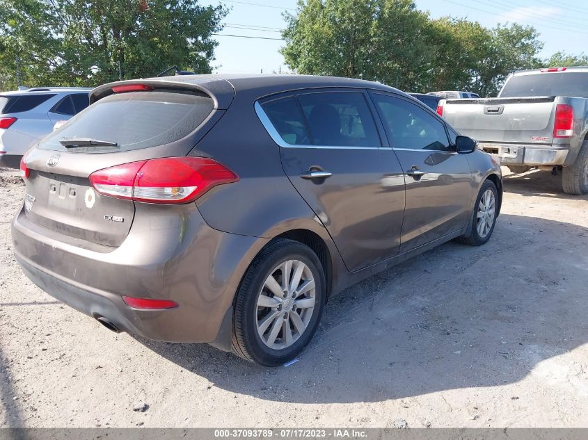 2014 KIA FORTE 5-DOOR EX - KNAFX5A88E5236670