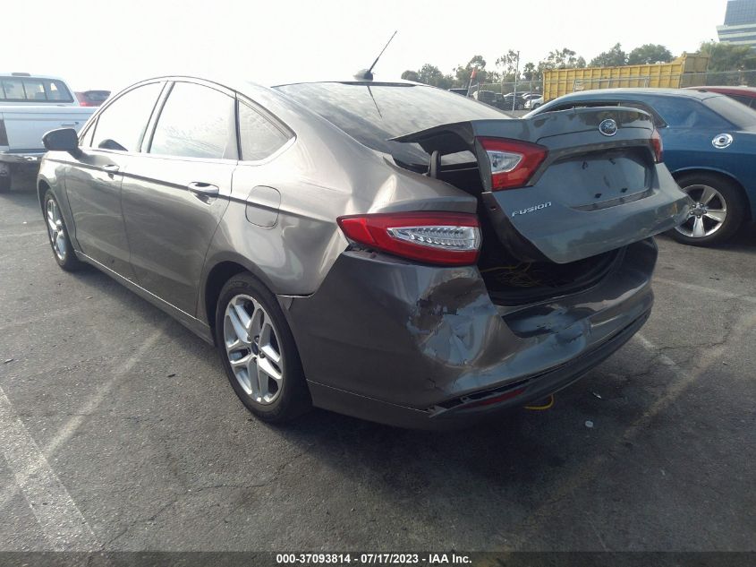 2014 FORD FUSION SE - 3FA6P0H77ER301451