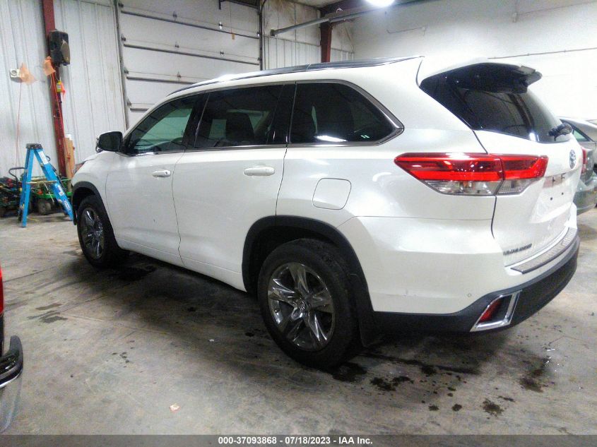 2018 TOYOTA HIGHLANDER LIMITED - 5TDDZRFH0JS875604