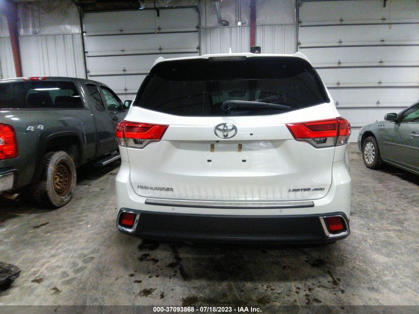 2018 TOYOTA HIGHLANDER LIMITED - 5TDDZRFH0JS875604