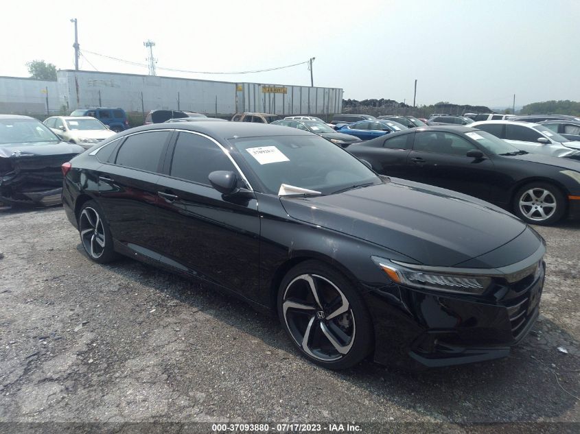 2021 HONDA ACCORD SEDAN SPORT SE - 1HGCV1F46MA005607