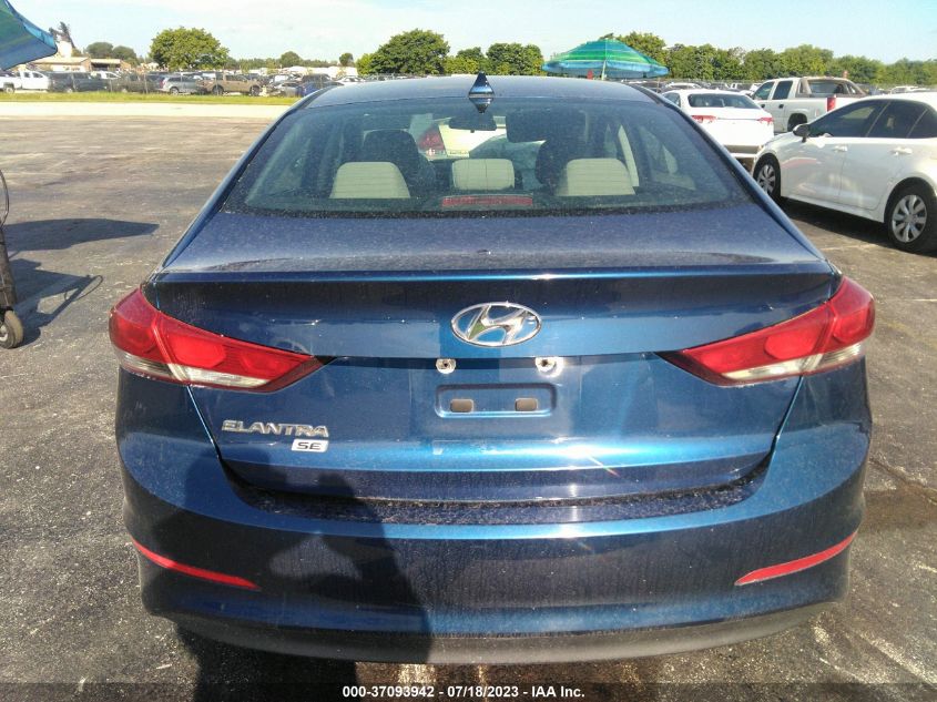2017 HYUNDAI ELANTRA SE - 5NPD74LF8HH103301