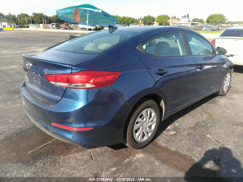 2017 HYUNDAI ELANTRA SE - 5NPD74LF8HH103301