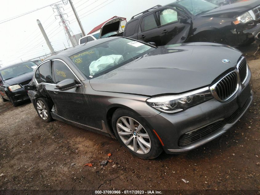 2018 BMW 7 SERIES 740I XDRIVE - WBA7E4C52JGV23766
