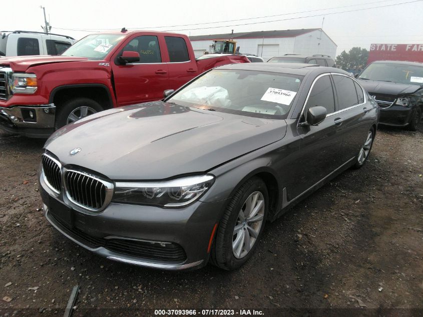 2018 BMW 7 SERIES 740I XDRIVE - WBA7E4C52JGV23766