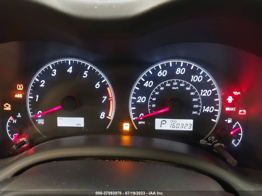 2013 TOYOTA COROLLA L/LE/S - 2T1BU4EE2DC054565